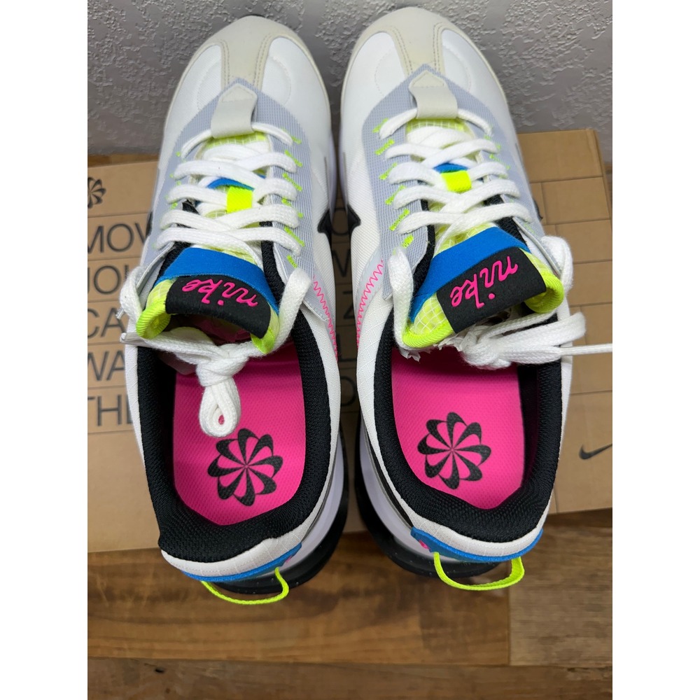 Nike Air Max Pre-Day White Pure Platinum Volt DZ4399-100 Mens 10 Womens 11.5 - Picture 6 of 9
